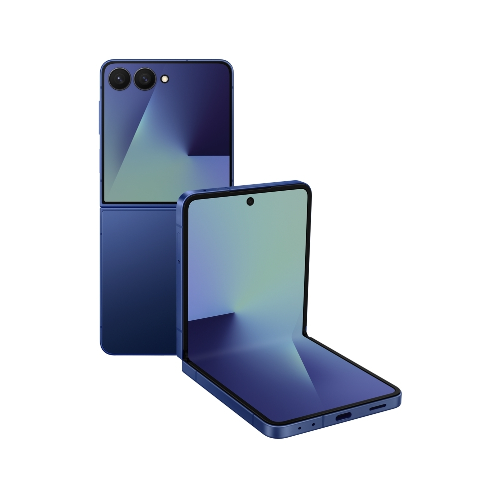 6CZK-61.jpg Samsung Galaxy Z Flip7 5G Blue Shadow - Image 1