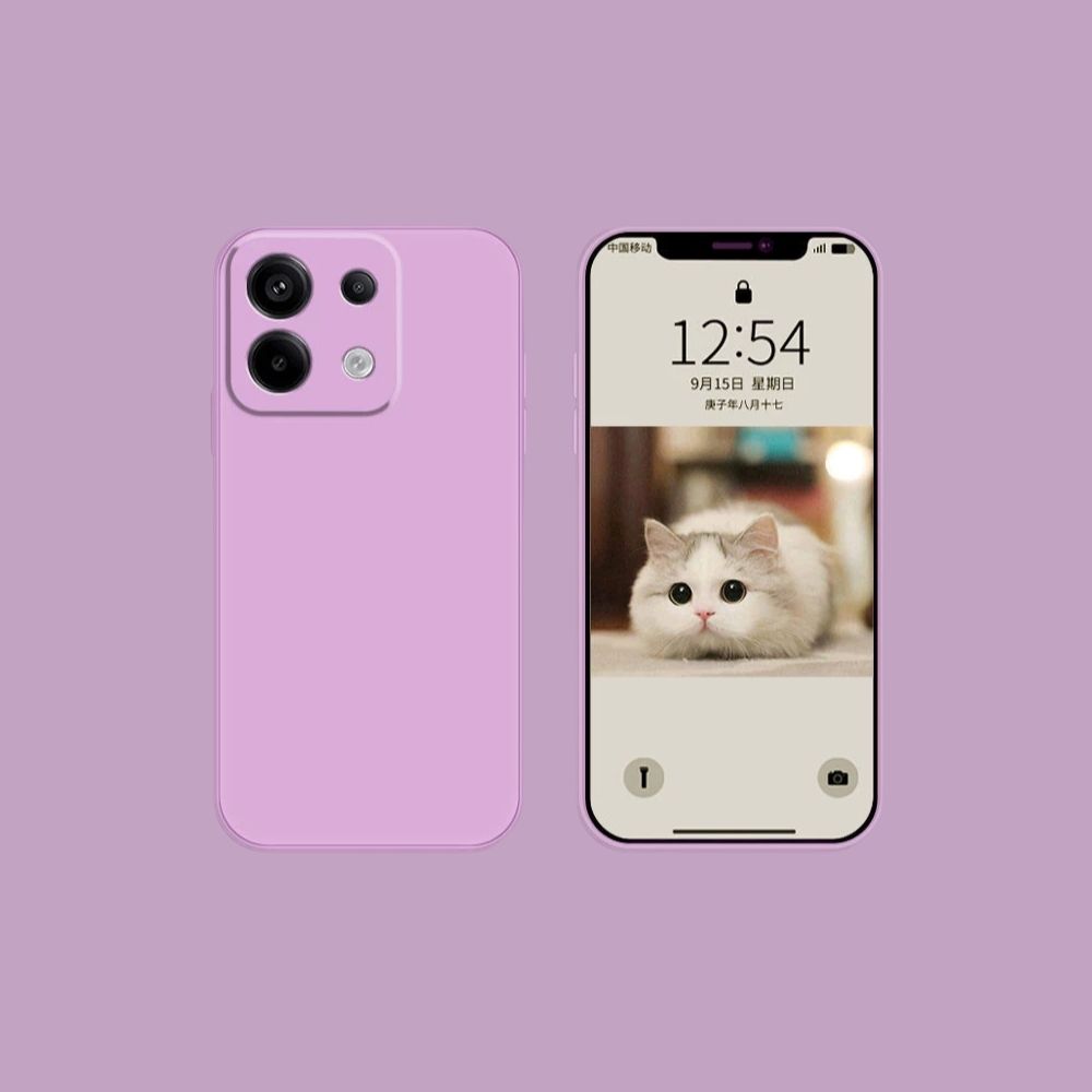 TMG-66.jpg Ultra-Lightweight Liquid Silicone Case for Xiaomi – Purple - Image 1