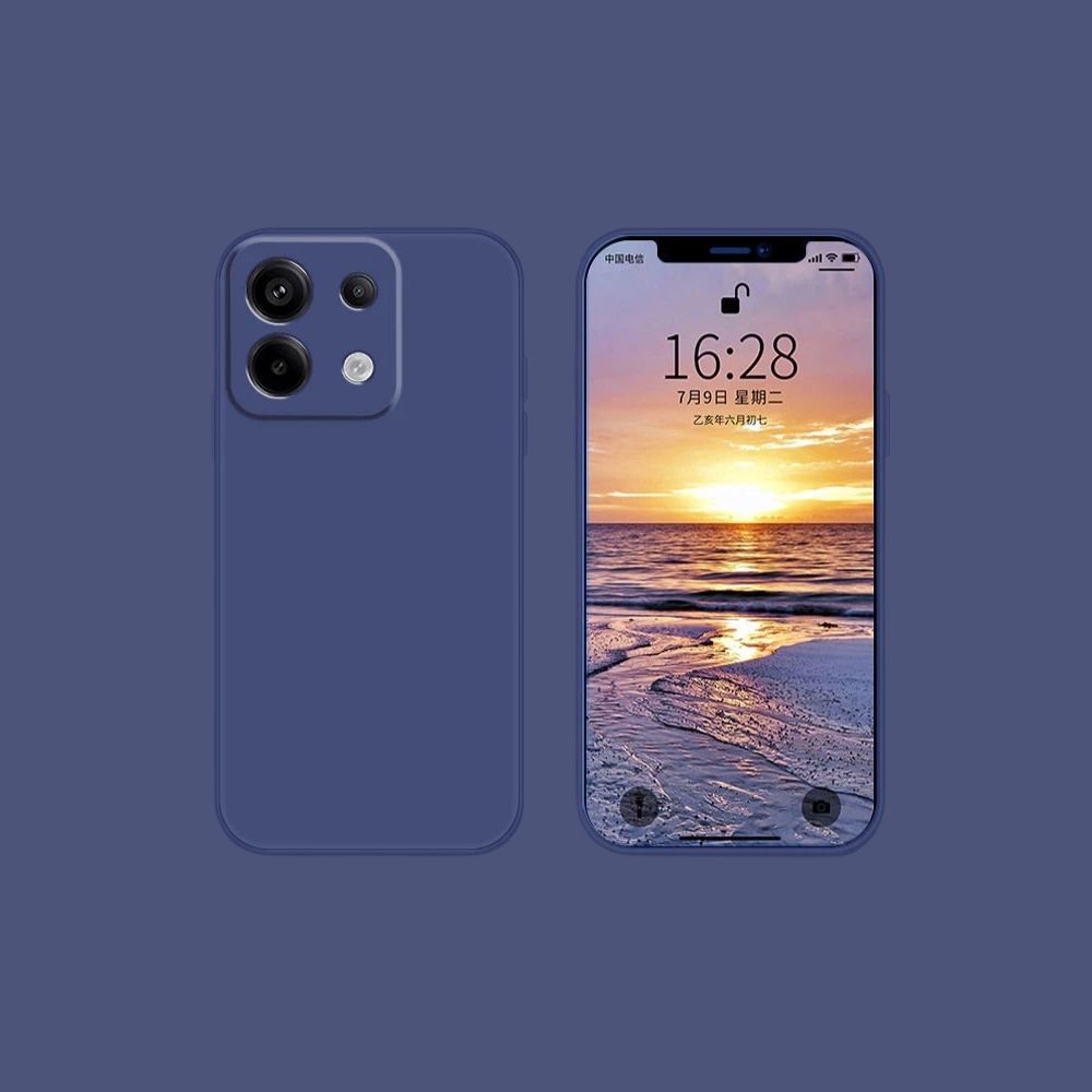 TMG-69.jpg Ultra-Lightweight Liquid Silicone Case for Xiaomi – Blue - Image 1